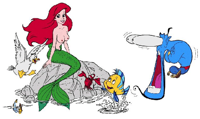sexy ariel cartoons