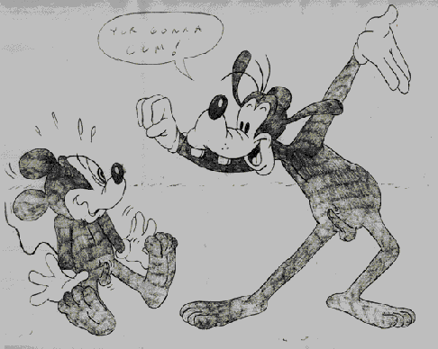 Mickey and Goofy by Mouseboy