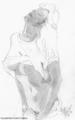 drawing 005 of a sexy female