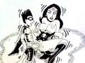 super heroine sex drawing 1
