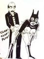 Batgirl erotic drawing 1