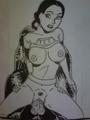 Starwars sex cartoon drawing 4