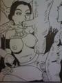 Padme Amidala cartoon 6