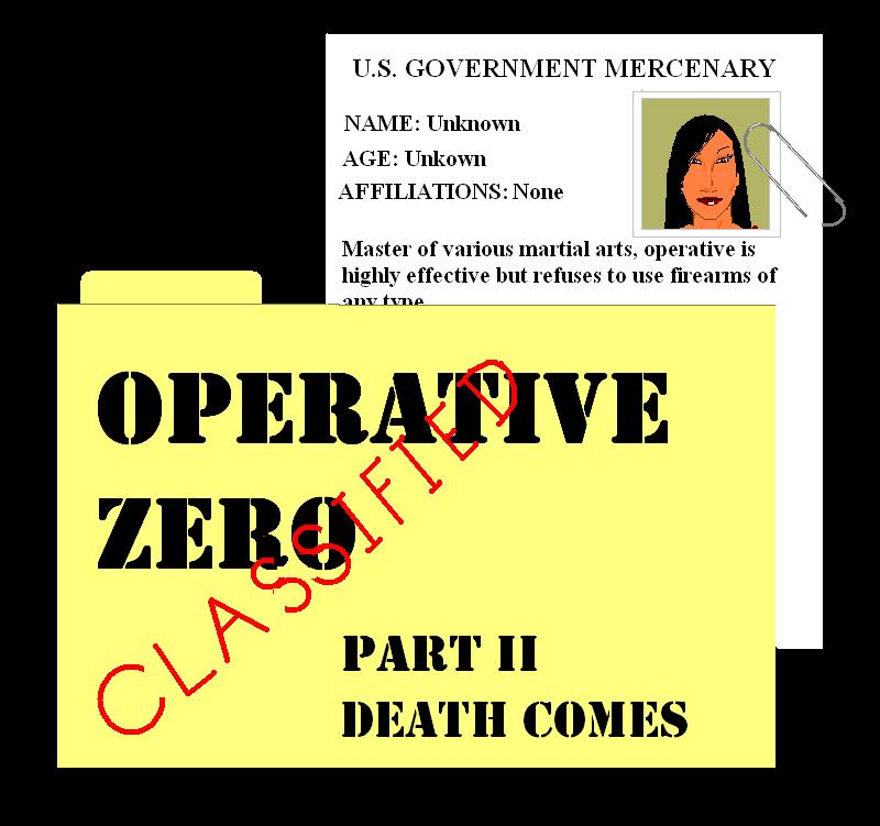 Operative Zero Comics - Book 2 - Cover