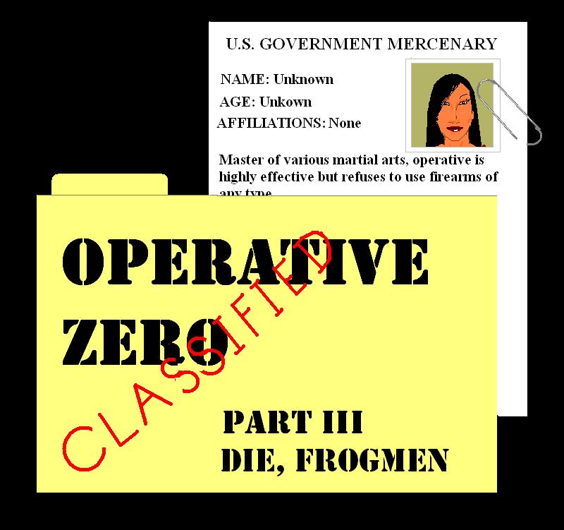 Operative Zero Comics - Book 3 - Cover