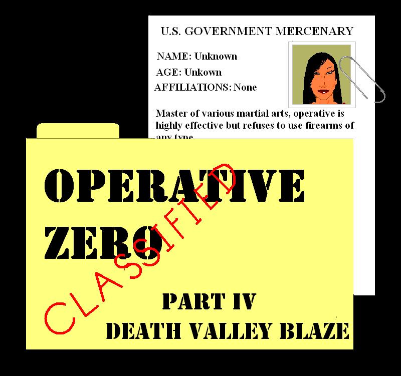 Operative Zero Comics - Book 4 - Cover