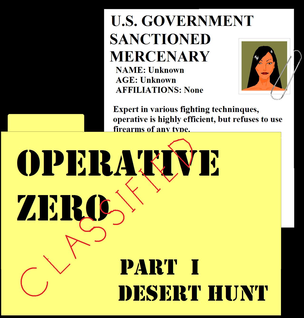 Operative Zero Comics 3 - Part 1 - Cover