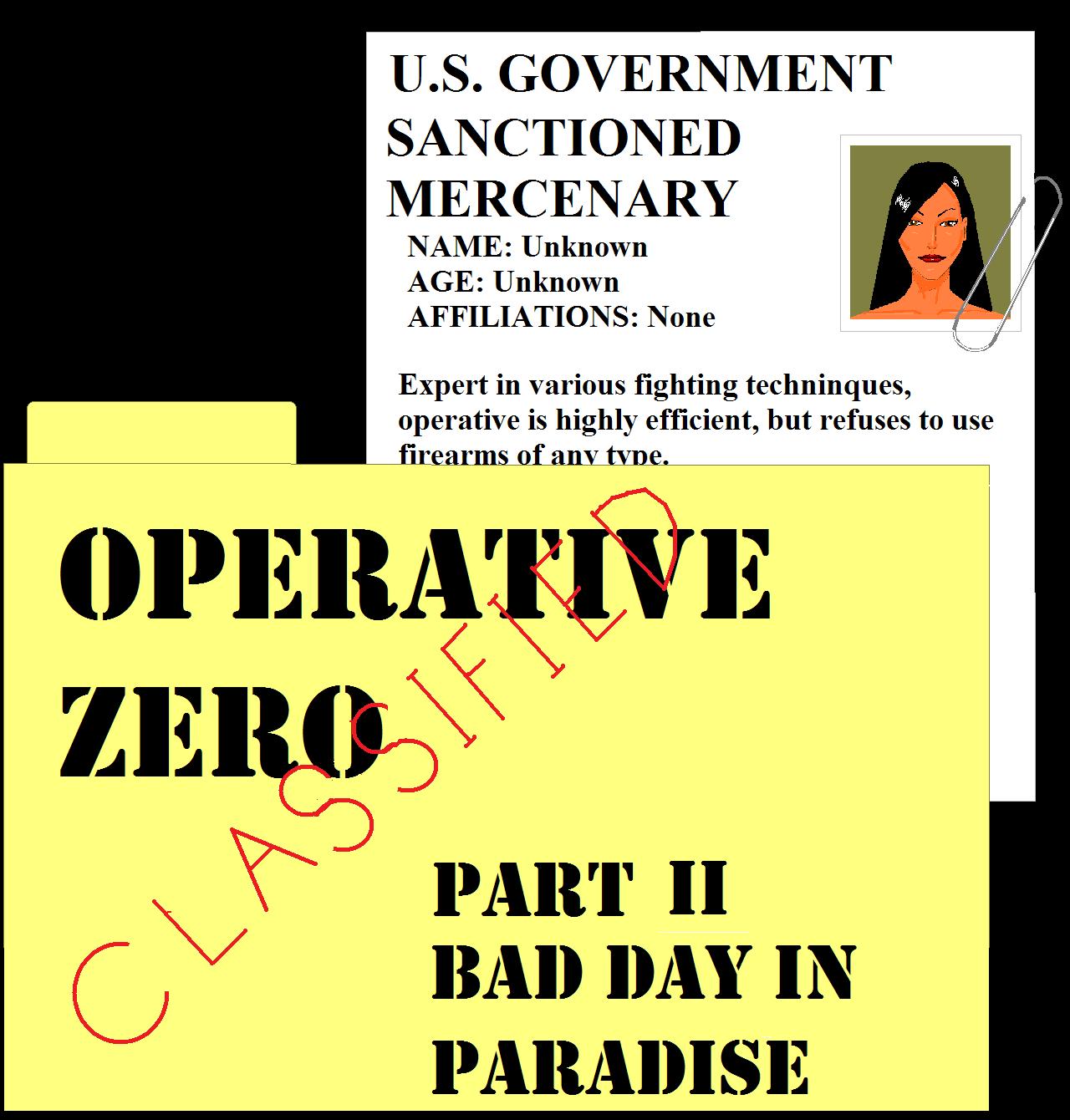 Operative Zero Comics 3 - Part 2 - Cover