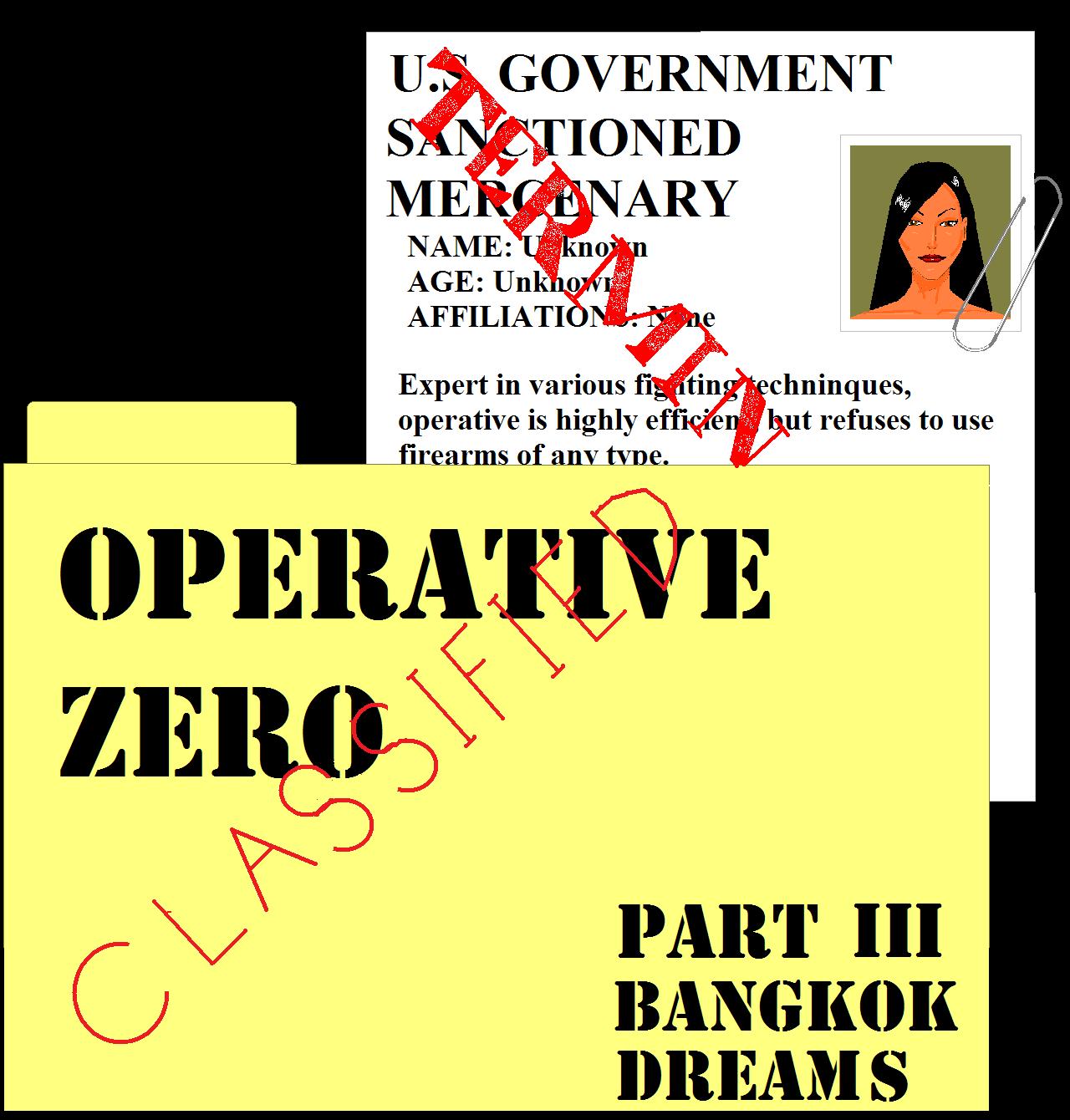 Operative Zero Comics 4 - Part 3 - Cover