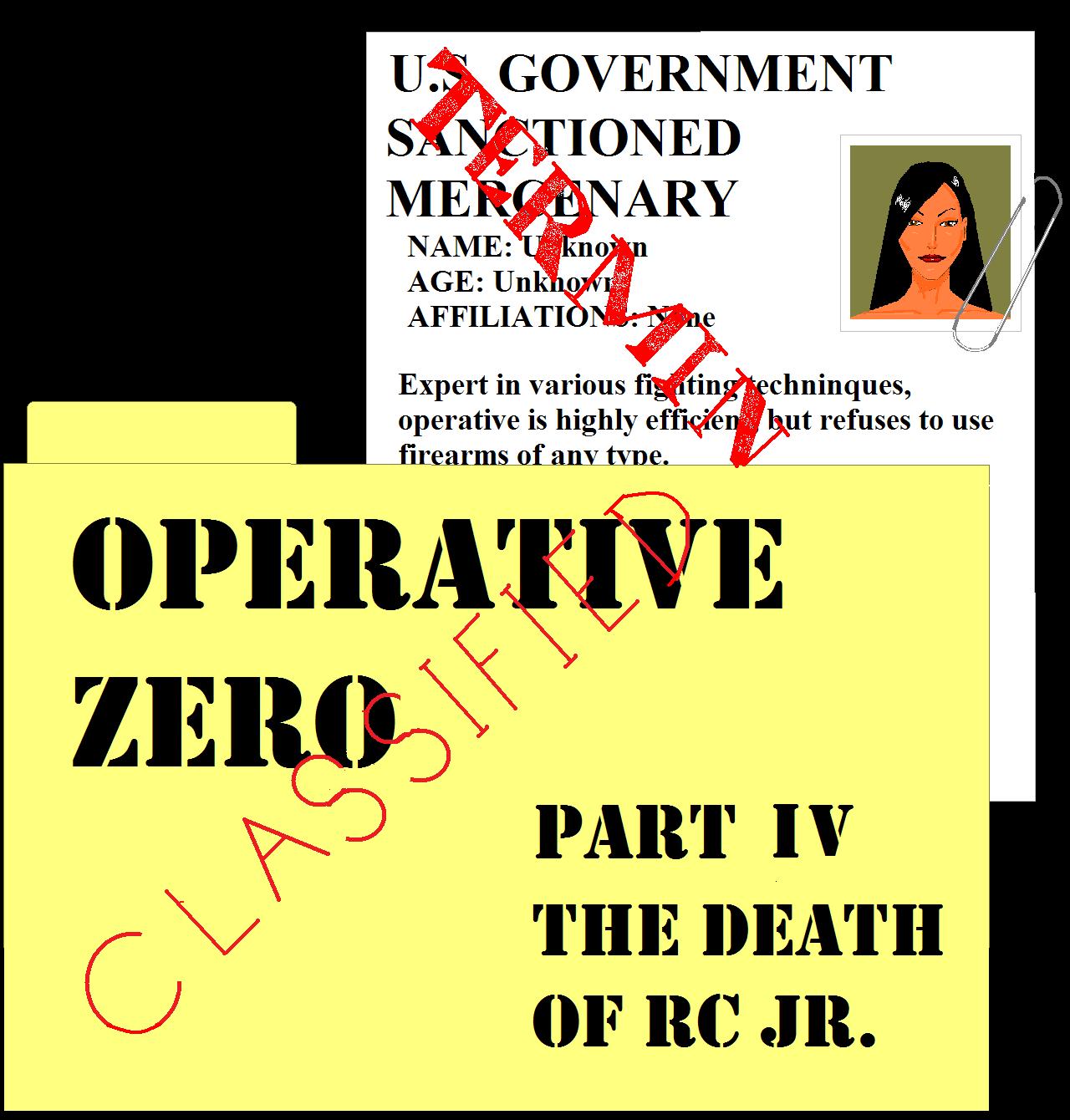 Operative Zero Comics 4 - Part 4 - Cover