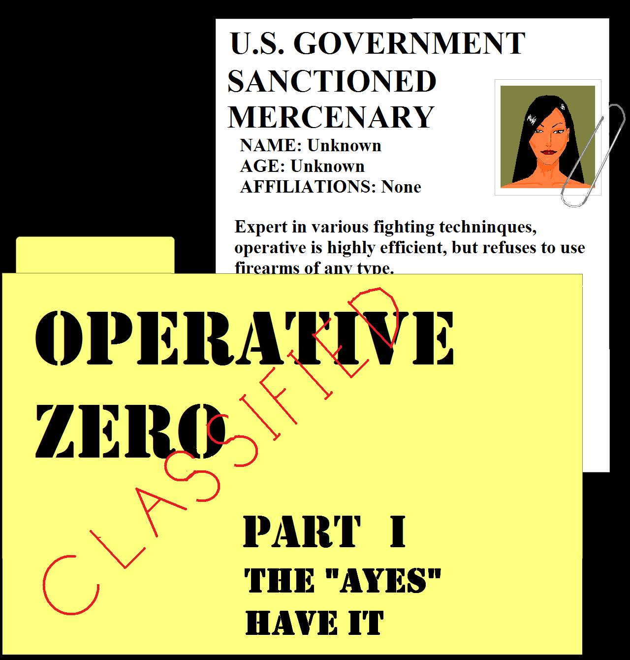 Operative Zero Comics 5 - Part 1 - Cover
