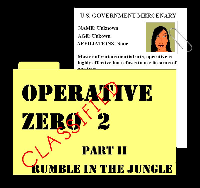 Operative Zero Comics 2 - Part 2 - Cover