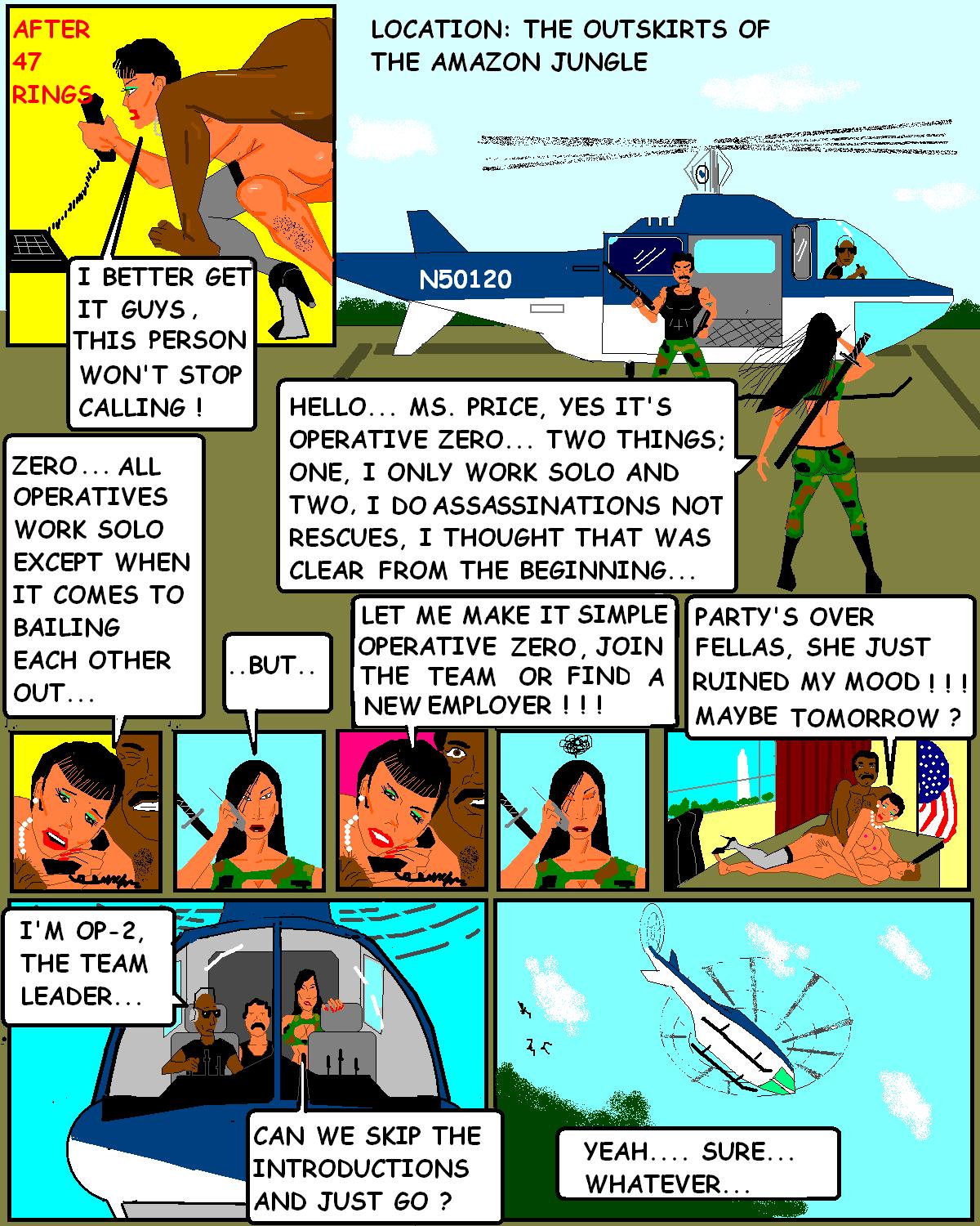 Operative Zero Comics 2 - Part 2 - Page 2