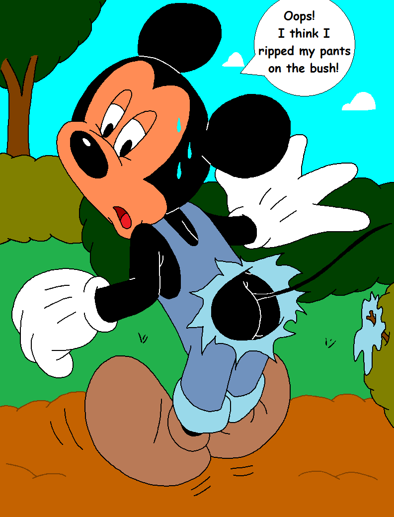 Mouseboy - Mickey and Minnie - Ripped Pants - Picture 4