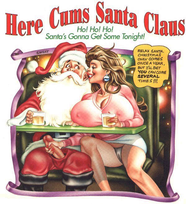 Here cums santa claus 6