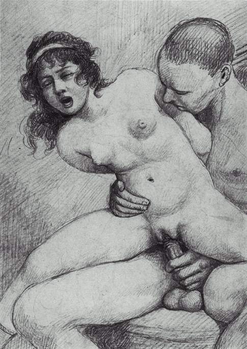 Vintage Erotic Illustrations Pretty Transexual