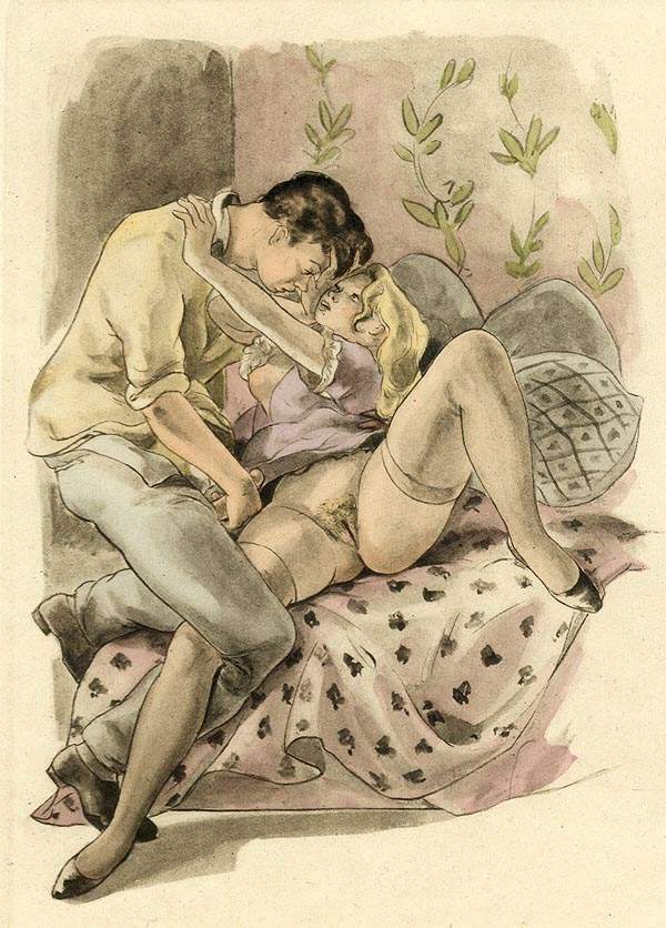 Drawings Porno Vintage 75