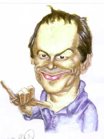 Caricature of Andy