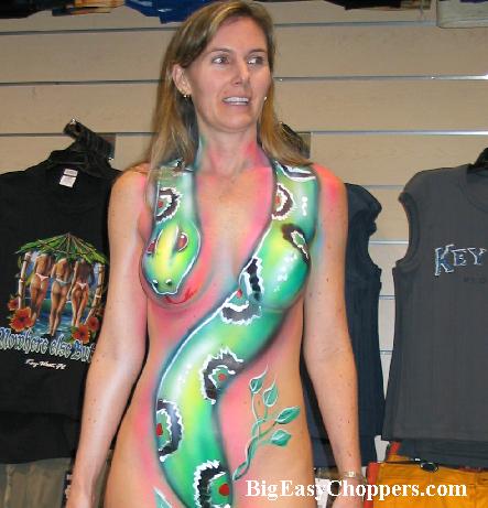 Sexy body painting - Picture 4