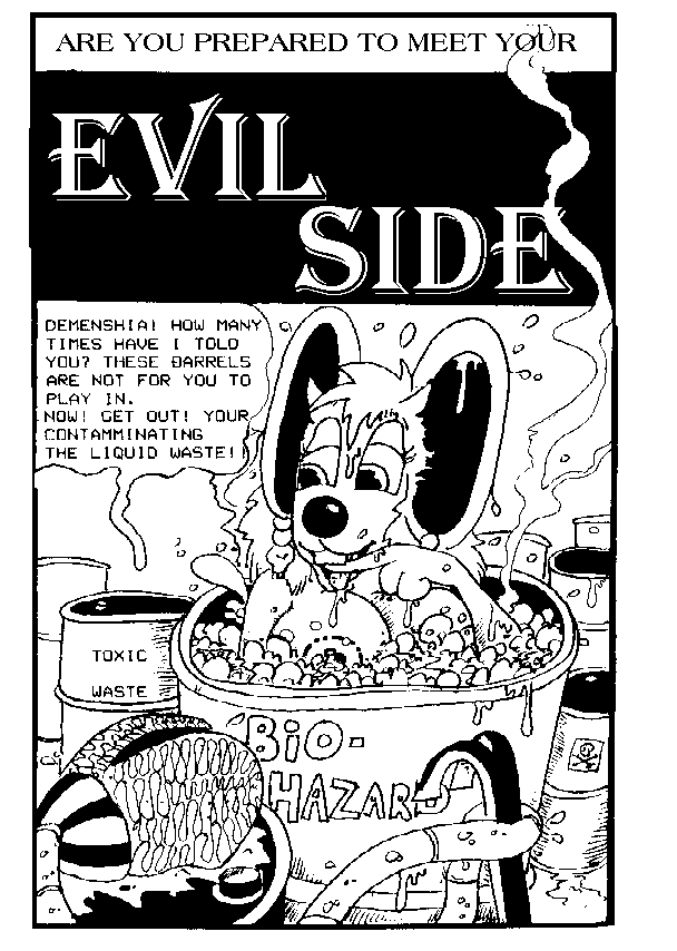 Original evil side comics by Necron99 - Cover