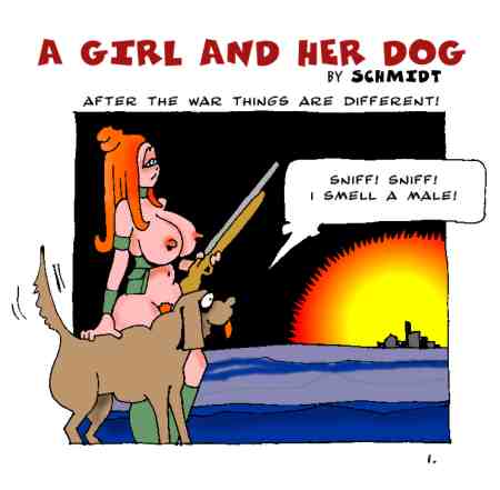 A Girl and her Dog Comics - Cover