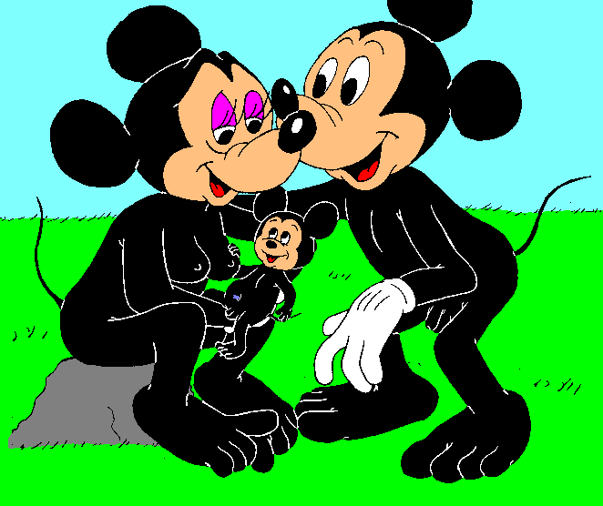 Mickey Minnie Chocolate Mouse