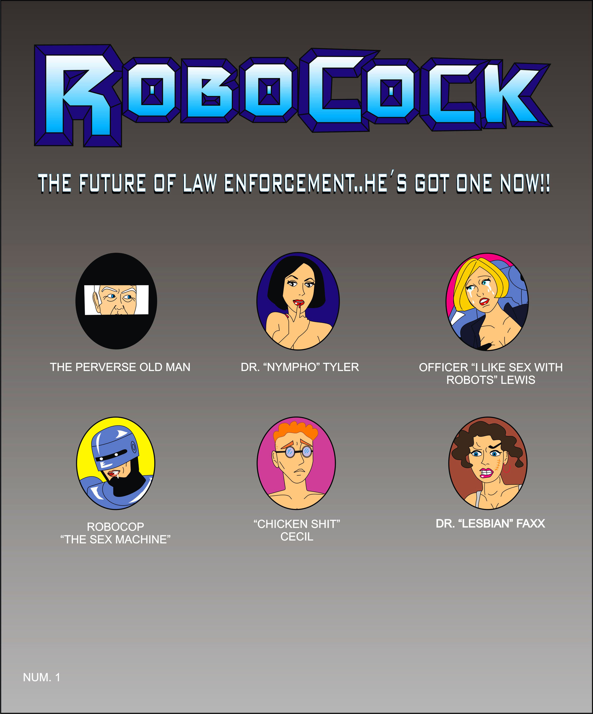 Robosex comics - Cover