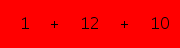 enter the sum of these 3 numbers