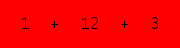 enter the sum of these 3 numbers
