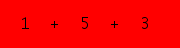 enter the sum of these 3 numbers