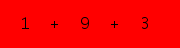enter the sum of these 3 numbers