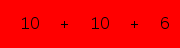 enter the sum of these 3 numbers