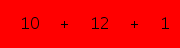 enter the sum of these 3 numbers