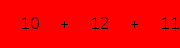 enter the sum of these 3 numbers