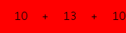 enter the sum of these 3 numbers