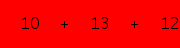 enter the sum of these 3 numbers
