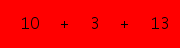enter the sum of these 3 numbers