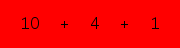 enter the sum of these 3 numbers