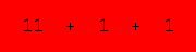 enter the sum of these 3 numbers