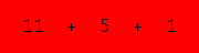 enter the sum of these 3 numbers