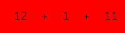 enter the sum of these 3 numbers