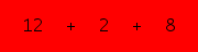 enter the sum of these 3 numbers
