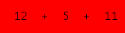 enter the sum of these 3 numbers