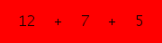 enter the sum of these 3 numbers