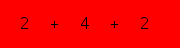 enter the sum of these 3 numbers