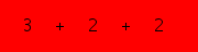 enter the sum of these 3 numbers