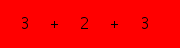 enter the sum of these 3 numbers