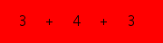 enter the sum of these 3 numbers