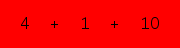 enter the sum of these 3 numbers