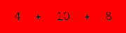 enter the sum of these 3 numbers